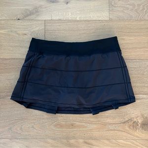 Lululemon Rival Tennis Athletic Outdoor Sporty Skort Shorts Skirt 10